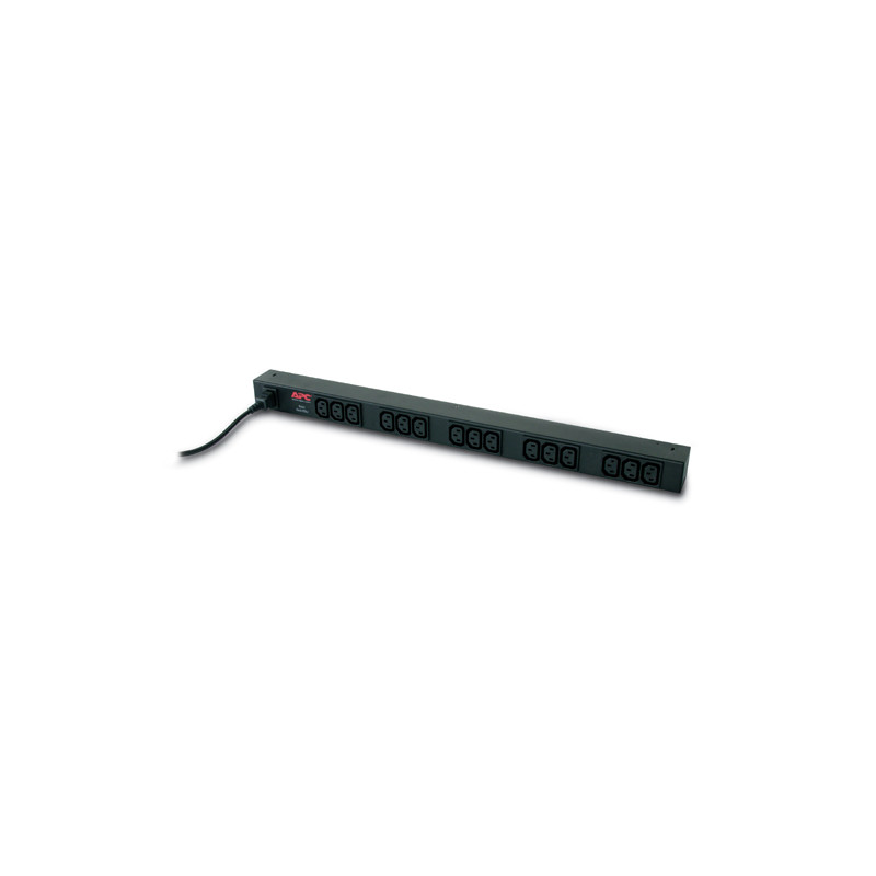 AP9568 - PDU APC, simple, zéro U, 10A 230V IEC320 C14, 15 prises IEC C13