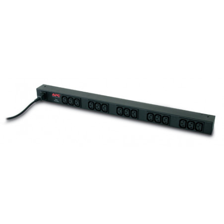 AP9568 - PDU APC, simple, zéro U, 10A 230V IEC320 C14, 15 prises IEC C13