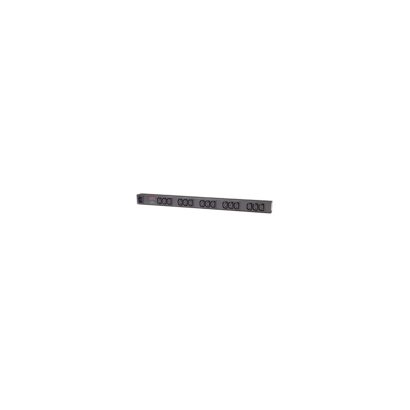 AP9572 - PDU APC, simple, zéro U, 16A 208-230V IEC 320 C20, 15 prises IEC C13