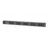 AP9572 - PDU APC, simple, zéro U, 16A 208-230V IEC 320 C20, 15 prises IEC C13