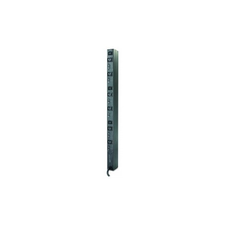 AP7555A - PDU APC, simple, zéro U, 22kW 400V IEC 309 32A 3P+N+PE, 3 prises IEC C13 et 6 prises C19