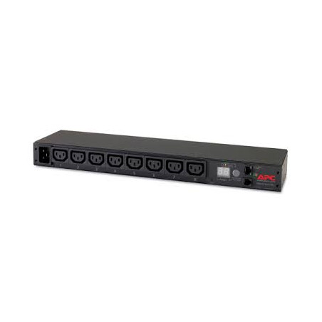 AP7920B - PDU APC, commute, 1U, 12A 208V, 10A 230V, IEC 320 C14, 8 prises IEC C13