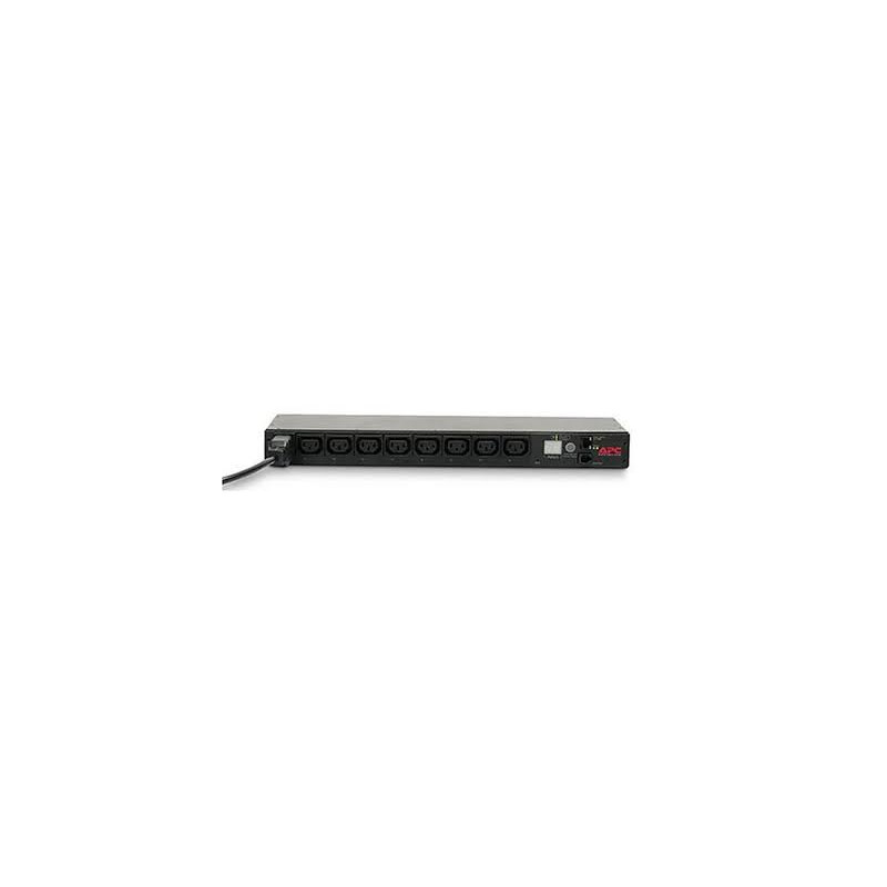 AP7921B - PDU APC, commute, 1U, 16A 208-230V, IEC 320 C20, 8 prises IEC C13