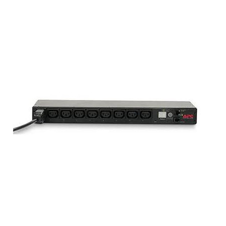 AP7921B - PDU APC, commute, 1U, 16A 208-230V, IEC 320 C20, 8 prises IEC C13