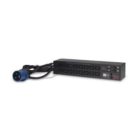 AP7922B - PDU APC, commute, 2U, 32A 230V, IEC 309 32A 2P+E, 16 prises IEC C13