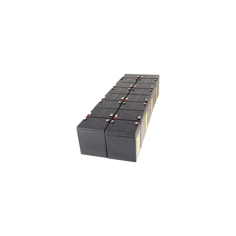 BAT532 - Kit batteries pour onduleur APC Smart-UPS 5000 Tour SU5000INET (2 RBC12)