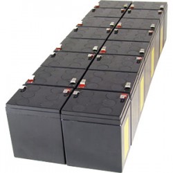 BAT5084 - Kit batteries pour onduleur APC SMART-UPS SRT 5000 VA - Réf : SRT5KXLI, SRT5KRMXLI et SRT5KRMXLW-HW