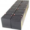 BAT5084 - Kit batteries pour onduleur APC SMART-UPS SRT 5000 VA - Réf : SRT5KXLI, SRT5KRMXLI et SRT5KRMXLW-HW