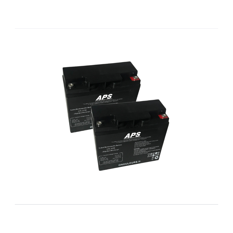 BAT515 - Kit batteries pour onduleur APC Smart-UPS XL 1000 VA SU1000XLINET (RBC7)