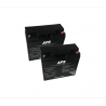 BAT526 - Kit batteries pour onduleur APC Smart-UPS XL 700 VA SU700XLINET (RBC7)