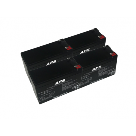 BAT572 - Kit batteries pour onduleur APC Smart-UPS 1500 Rack 2U SUA1500RMI2U (RBC24)