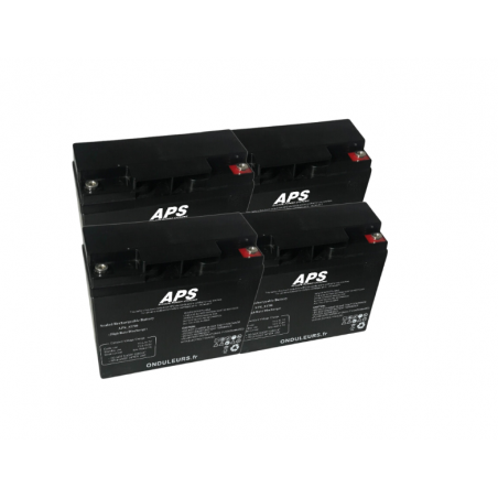 BAT519B - Kit batteries pour onduleur APC Smart-UPS 2200 Rack - Référence SU2200RMINET (RBC11/RBC55)