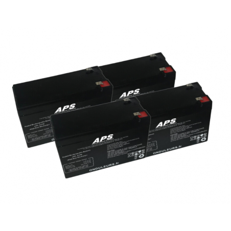 BAT5079 - Kit batteries pour onduleur APC SMART-UPS SMT 1500 VA - Réf : SMT1500RMI2UC et SMT1500RMI2UNC