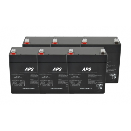 BAT5105 - Kit batteries pour onduleur APC SMART-UPS SRT 1500 VA - Réf : SRT1500XLI et SRT1500RMXLI