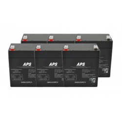 BAT588 - Kit batteries pour onduleur APC Smart-UPS 2200 RT - Réf : SRT2200XLI, SRT2200RMXLI, SRT2200RMXLI-NC (RBC141)