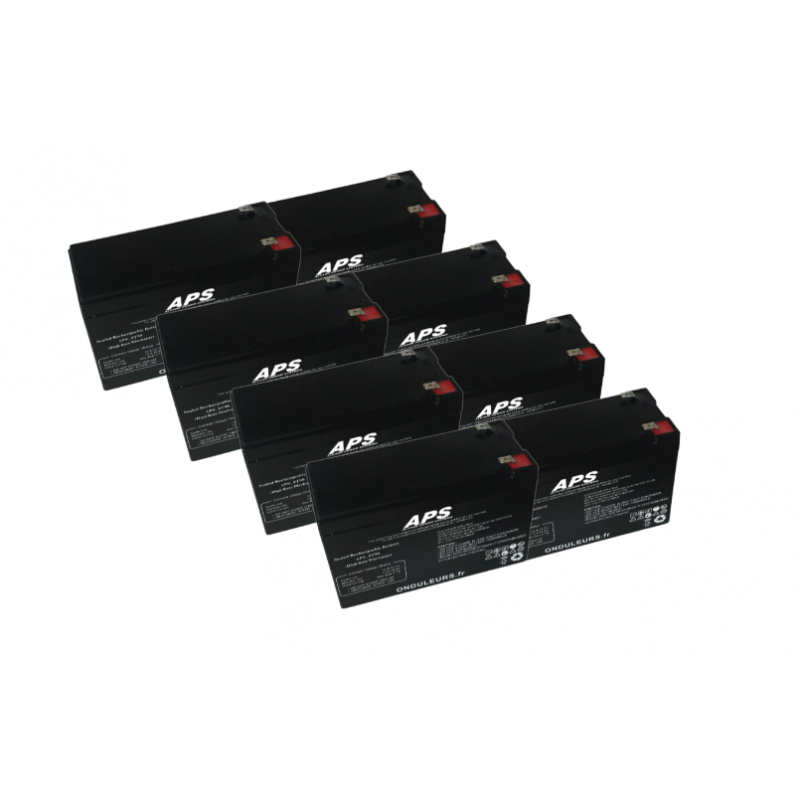 BATU196 - Kit batteries pour onduleur UNITEK Omega 3000 TR