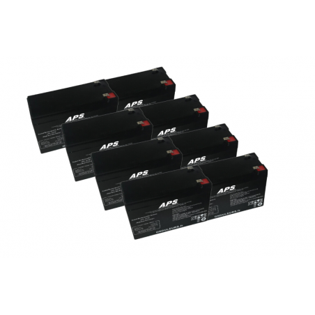 BATU236 - Kit batteries pour onduleur UNITEK Storm 2200 RK