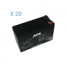 BATW203 - Kit batteries pour onduleur ECUS POWER 2XL-TW 10 kVA