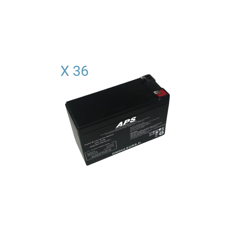 BATSO100 - Kit batteries pour onduleur SOCOMEC Masterys 15 kVA