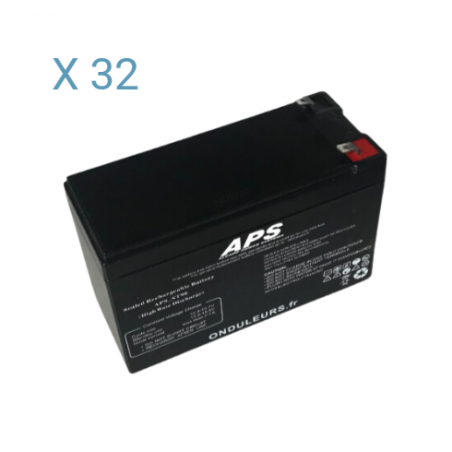 BAT2053 - Kit batteries pour extension de batteries LIEBERT GXT5 20 kVA - Réf : GXT5-20KIRT9UXLE