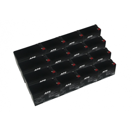 BAT5116 - Kit batteries pour onduleur APC SMART-UPS X 48V - Réf : SMX48RMBP2U