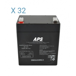 BAT5122 - Kit batteries pour onduleur APC Smart-UPS SR1 10 kVA - Réf : SR110KXIET