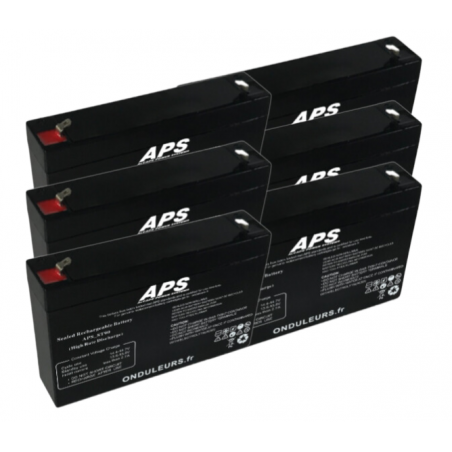 BAT293 - Kit batteries pour onduleur VERTIV EDGE 1500 VA Rack 1U - Réf : EDGE-1500IRM1U