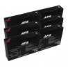 BAT293 - Kit batteries pour onduleur VERTIV EDGE 1500 VA Rack 1U - Réf : EDGE-1500IRM1U