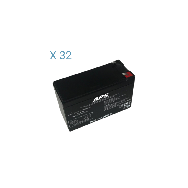 BATE199 - Kit batteries pour onduleur Eaton E Série DX 40 kVA - Référence : EDX40K4EBI