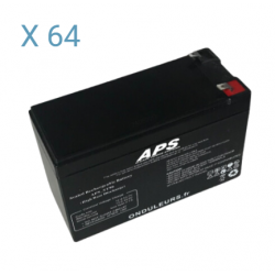 BAT5088 - Kit batteries pour onduleur APC SMART-UPS SRT 15000 VA - Réf : SRTG15KXLI