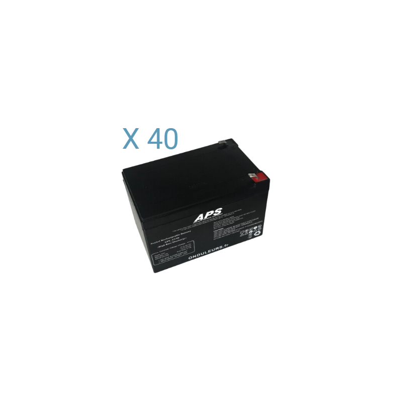 BATN138 - Kit batteries pour onduleur NITRAM US 30020 CNG