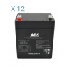 BAT5107 - Kit batteries pour extension batteries d'onduleur APC SMART-UPS SRT 72V - Réf : SRT72BP et SRT72RMBP