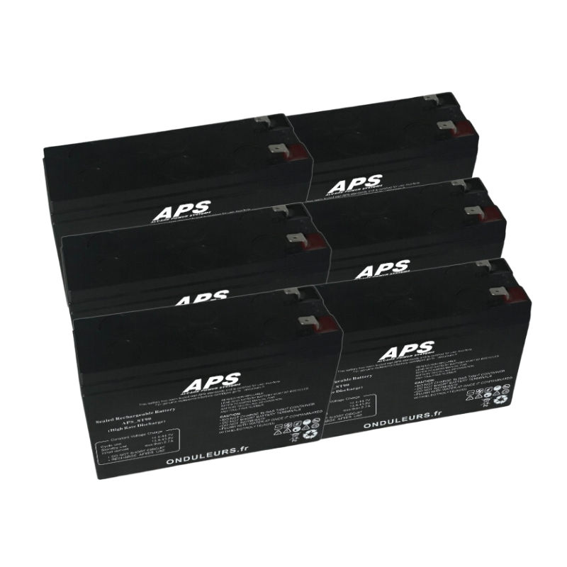 BAT4080 - Kit batteries pour extension d'autonomie EATON MGE Pulsar EXtreme C 1000 Rack