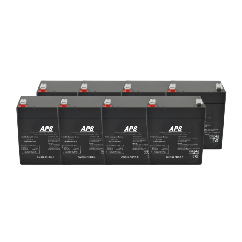 BATD137 - Kit batteries pour onduleur APC / DELL Smart-UPS 3000 VA DLA3000RMT2