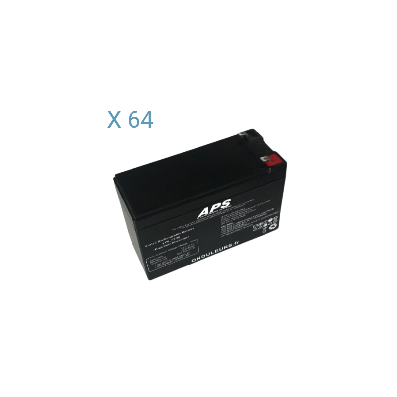 BATE258LA - Kit batteries pour onduleur EATON PowerWare 9155 8 kVA 1022549 ( 8KVA - 1:1 - 30 à 60 min) LA