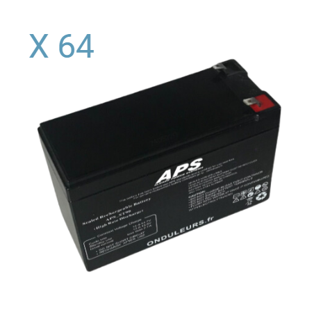 BATE258LA - Kit batteries pour onduleur EATON PowerWare 9155 8 kVA 1022549 ( 8KVA - 1:1 - 30 à 60 min) LA