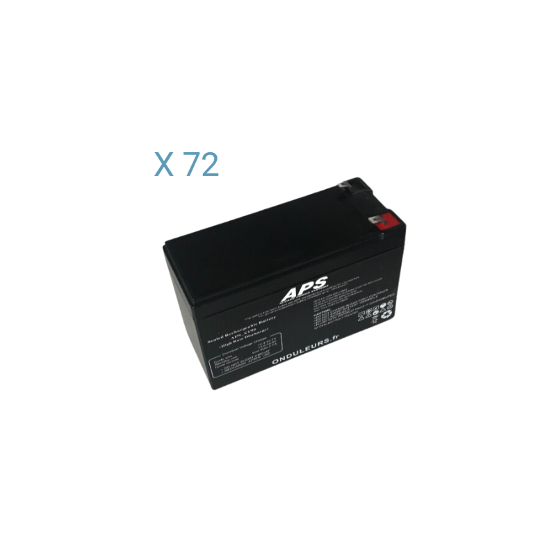 BATE275 - Kit batteries pour onduleur EATON PowerWare 9155 30 kVA 1026602 (30 KVA 3:1 - 7 à 14 min)