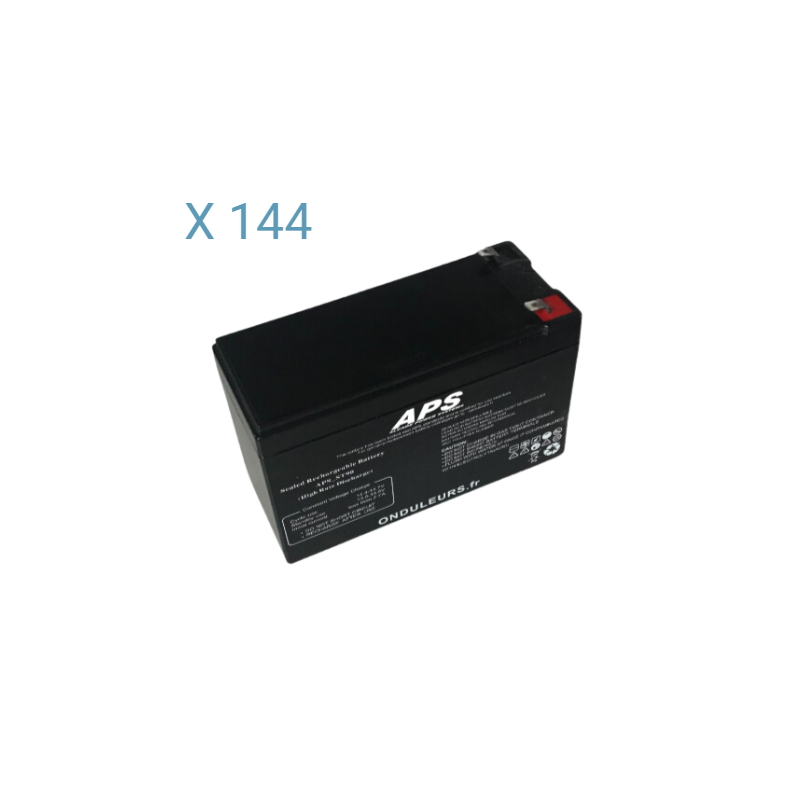 BATE277 - Kit batteries pour onduleur EATON PowerWare 9155 30 kVA 1026604 (30 KVA 3:1 - 20 à 40 min)