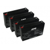 BATE355 - Kit batteries pour onduleur EATON Pulsar Evolution 1100 Rack