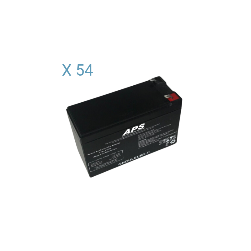 BATAPS18 - Kit batteries pour onduleur APS Memopower 3 kVA avec autonomie de 82 min APSRT03K-82