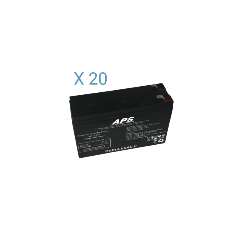 BAT5118 - Kit batteries pour onduleur APC SMART-UPS X SMX120RMBP2U