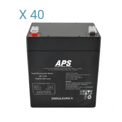 BAT5117 - Kit batteries pour onduleur APC SMART-UPS X SMX120BP