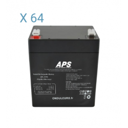 BAT599B - Kit batteries pour extension APC 192V Smart-UPS RT SURT192RMXLBP2 (4xRBC44)