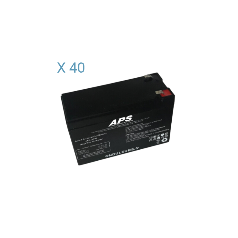 BAT4485 - Kit batteries pour onduleur EATON MGE Comet S31 10 kVA