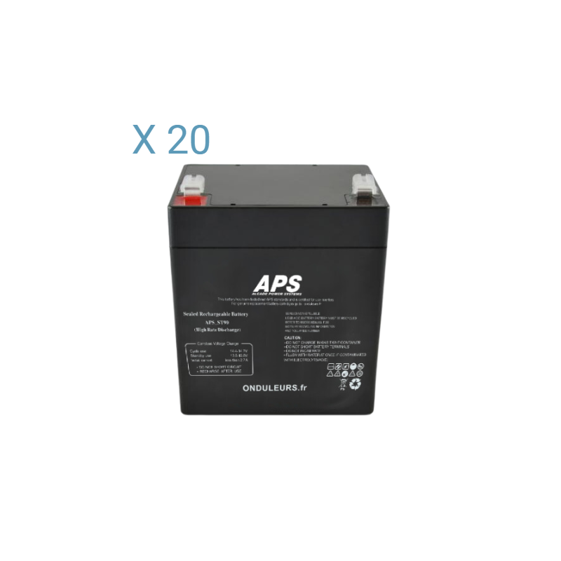 BAT5115 - Kit batteries pour onduleur APC SMART-UPS X 2200 VA - Réf : SMX2200HV et SMX2200HVNC