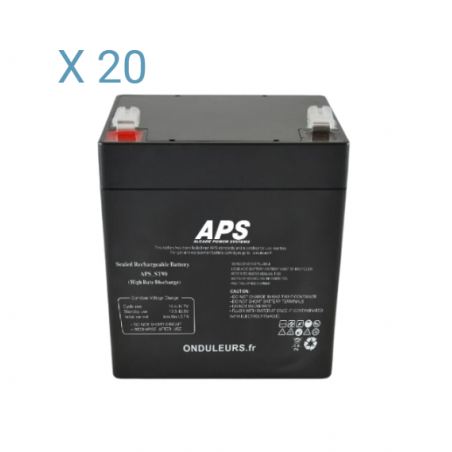 BAT5115 - Kit batteries pour onduleur APC SMART-UPS X 2200 VA - Réf : SMX2200HV et SMX2200HVNC