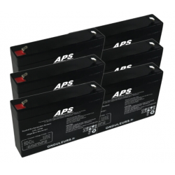 BAT5119 - Kit batteries pour onduleur APC SMART-UPS SMT 1500 VA Rack 1U - Réf : SMT1500RMI1U