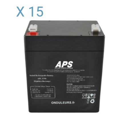 BATE217 - Kit batteries pour onduleur EATON 9PX 6000 VA 9PX6KIBP