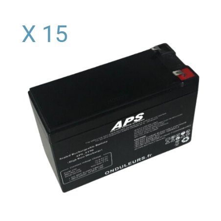 BAT4464 - Kit batteries pour onduleur EATON MGE Comet S31 5 kVA Version 1 (3 casiers)