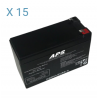 BAT4463 - Kit batteries pour onduleur EATON MGE Comet S33  5kVA
